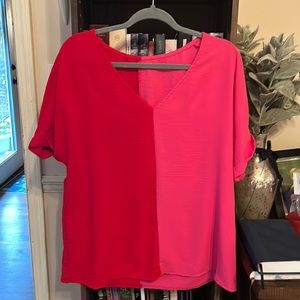 Color block top